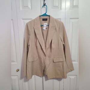 Lane Bryant Beige Women's Blazer